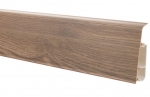 Плінтус ПВХ 72x22x2500 мм Salag Lima Дуб піщаний