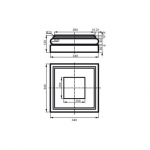 Колона фасадна база Prestige Decor LC 113-3