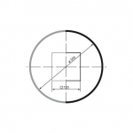 Колона фасадна Prestige Decor LC 102-2 Full