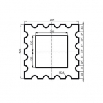 Колона фасадна Prestige Decor LC 109-21 Full