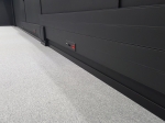 Плинтус HDF 80x12,6x2500 мм Dollken CUBU 80 мм Антрацит