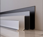 Плінтус алюмінієвий 80x12x2700 мм ALU-N8012R RAL