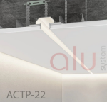 Профиль теневого шва Dizal PCT-22 з LED-каналом разделочный