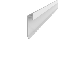 Плінтус прихованого монтажу LED 14,5х65x2500 мм Анодування Срібло (ціна за м/пог)