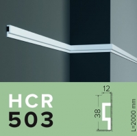 Молдинг 38x12x2000 мм Grand Decor HCR 503