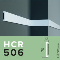 Молдинг 50x13x2000 мм Grand Decor HCR 506