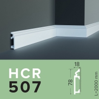 Молдинг 78x18x2000 мм Grand Decor HCR 507