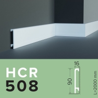 Молдинг 90x16x2000 мм Grand Decor HCR 508