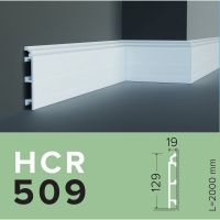 Молдинг 129x19x2000 мм Grand Decor HCR 509 Flexi