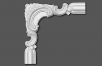 Кутовий елемент 220x220x20 мм Grand Decor HCR 518-3