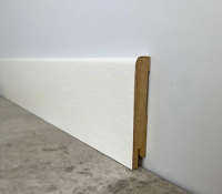 Плінтус МДФ шпонований Kluchuck Дуб білий(МДФ) MDF-D6001 (60x12x2000 мм)