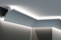 Молдинг LED 90x90x2000 мм Tesori KF 703