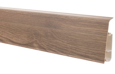 Плінтус ПВХ 72x22x2500 мм Salag Lima Дуб піщаний
