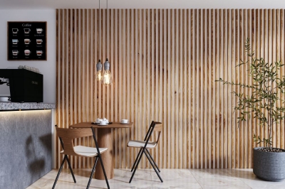 Рейка стінова МДФ Super Profil Дуб Сонома