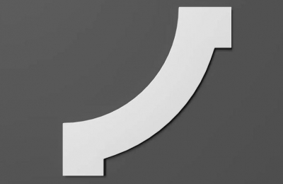 Кутовий елемент 150x150 мм Grand Decor HCR 504-2