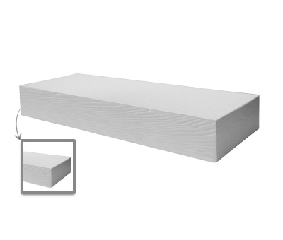 Балка поліуретанова DecoWood модерн ED 109 (4м) classic біла 7х18,5