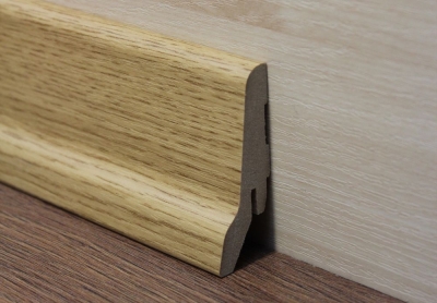 Плінтус МДФ 60x23x2800 мм ламінований ПП 1662 (ціна за м/пог.)