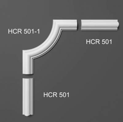 Молдинг 29x16x2000 мм Grand Decor HCR 501